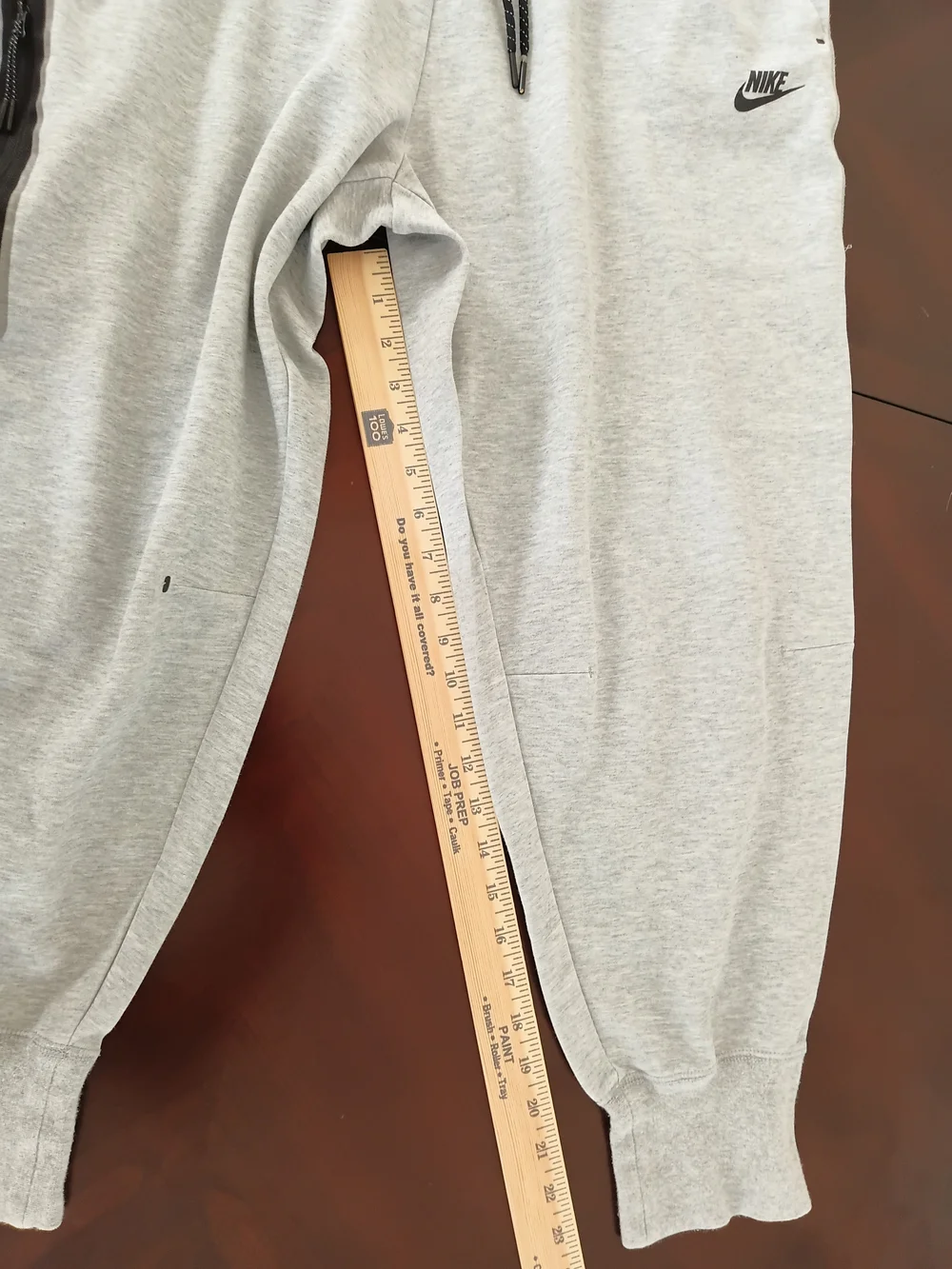 Nike Men's Sportswear Tech Gray Fleece Jogger Pants Size XL